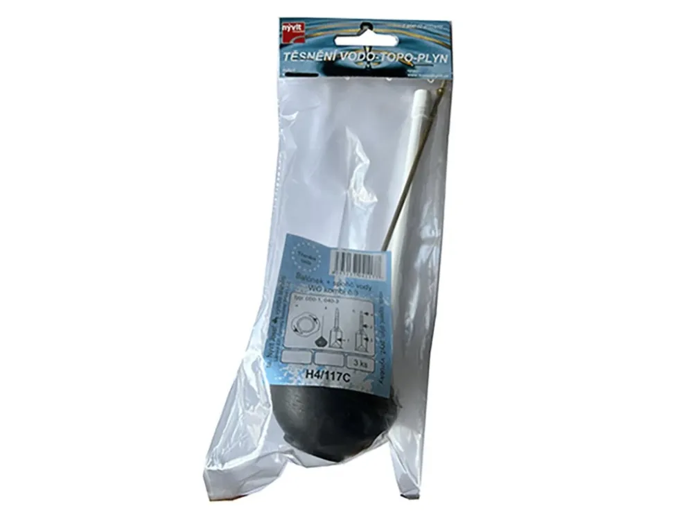 balónek gum.+ tyčka PH, spořič vody WC H4/117C Originální