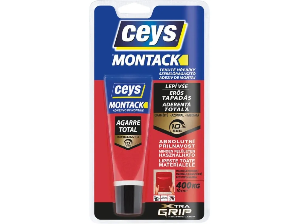 lepidlo montážní 100ml MONTACK lepí vše okamžitě bílá Oblíbený