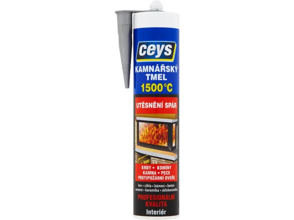 tmel kamnářský 310ml ČER (+1500°C) CEYS Poslední Šance