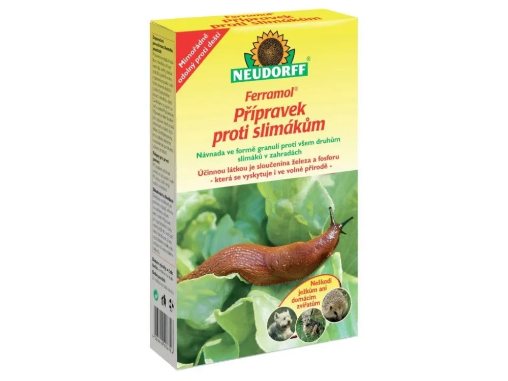 Oblíbený přípravek ND Ferramol proti slimákům 200g