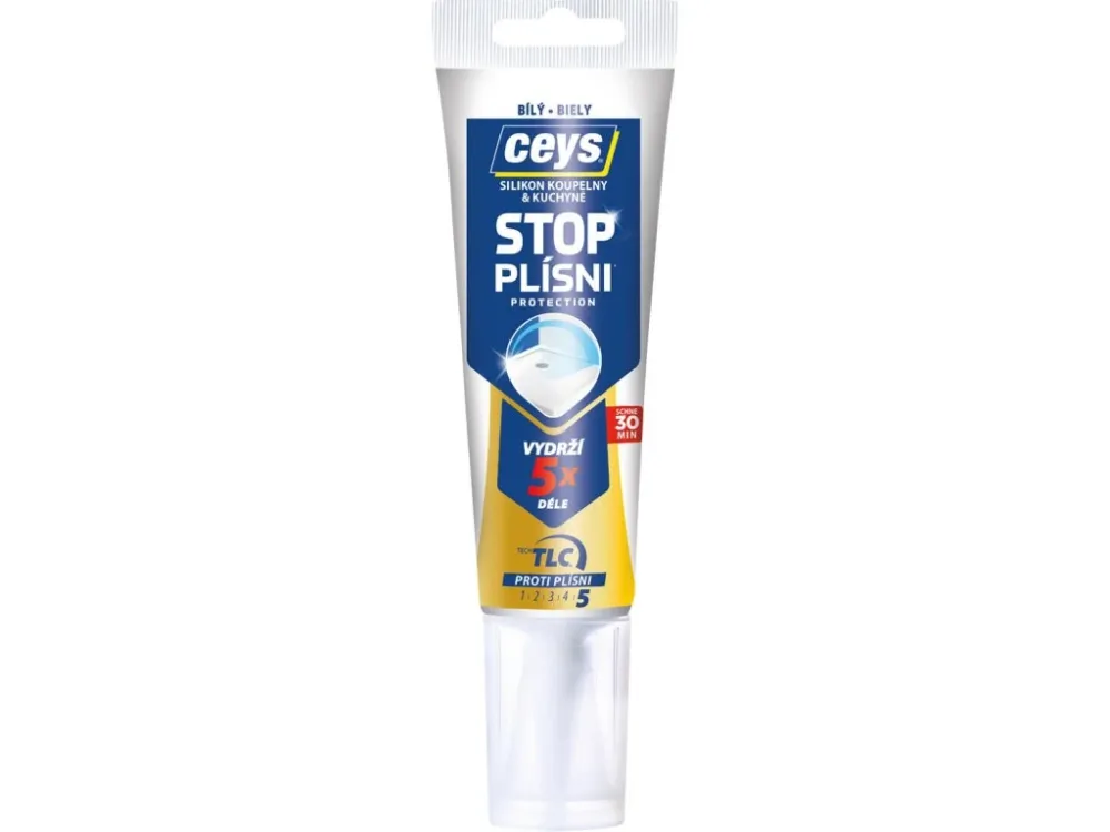 Cenově Výhodný silikon STOP PLÍSNI 125ml BÍ CEYS