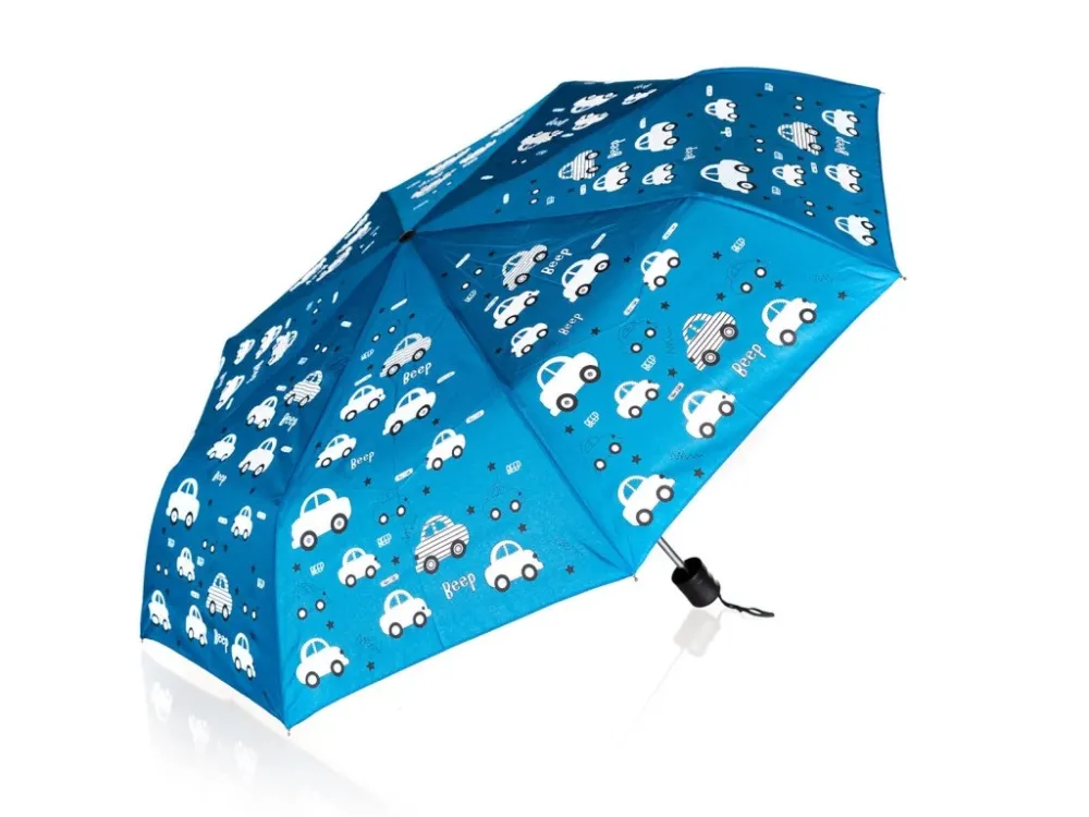 deštník 52cm skládací mění barvy MO autíčka Omezená Nabídka