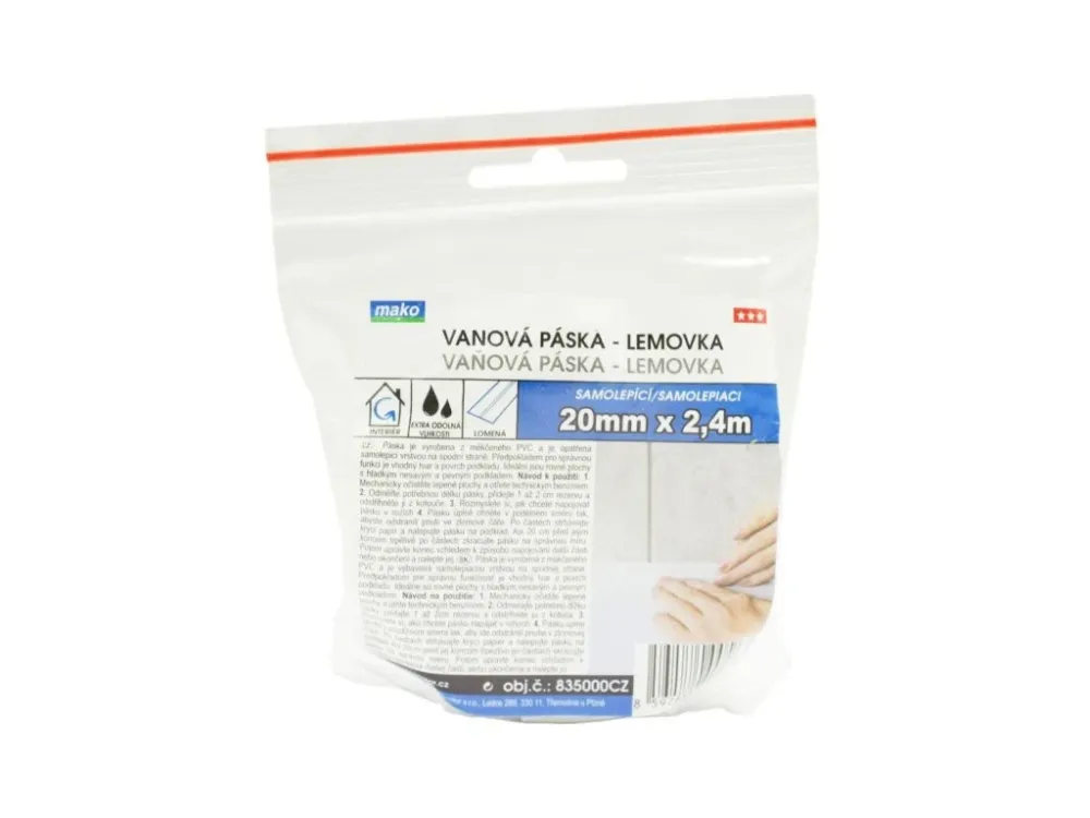 páska vanová lemovka 22mm/2,4m BÍ Originální