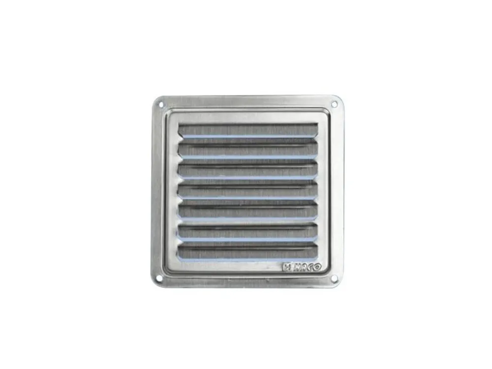 Nová Kolekce mřížka větrací krytka 100x100mm nerez