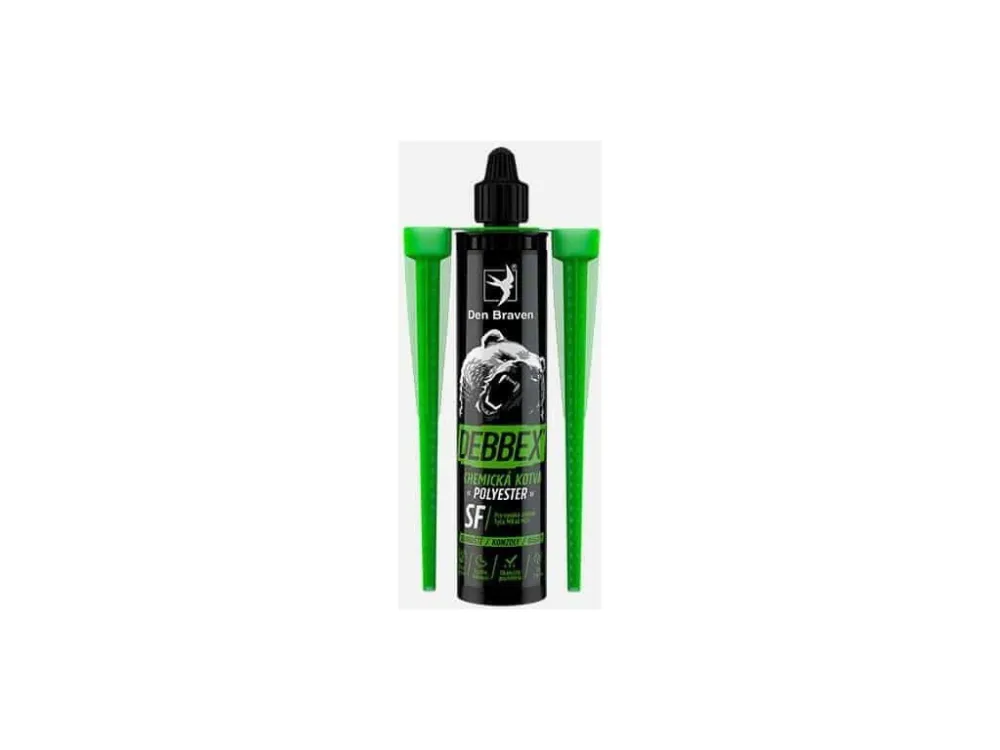 Cenový Hit kotva montážní chemická 300ml bez styrenu DEN BRAVEN POLYESTER