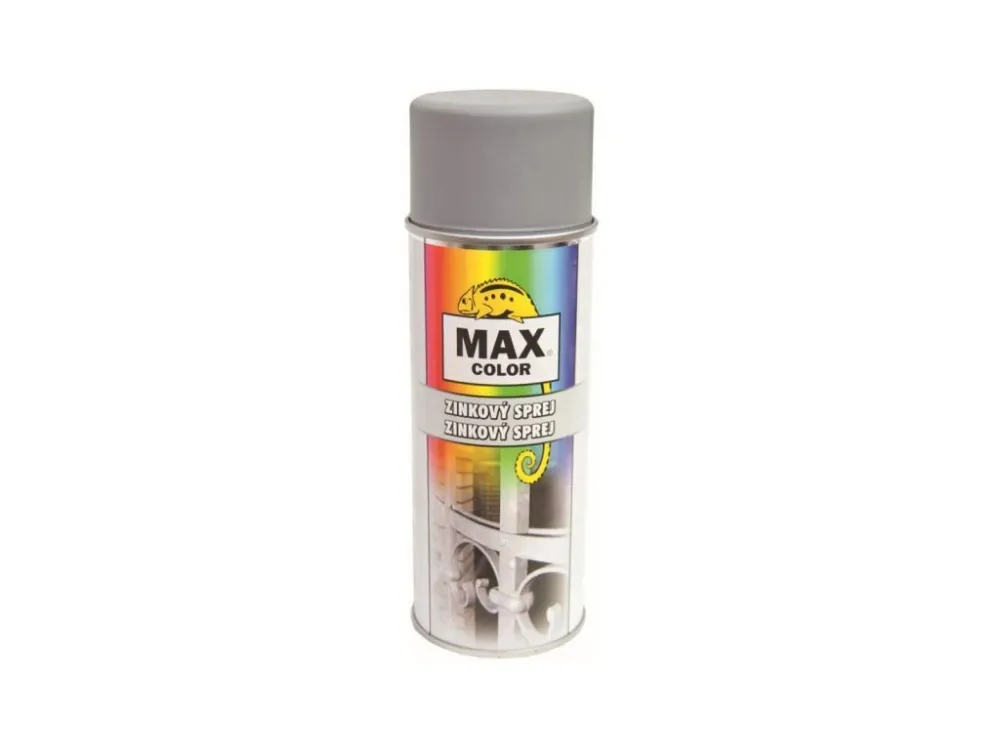 Ověřený sprej MAX COLOR 400ml zinkový