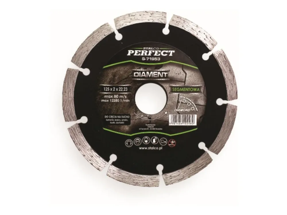 Nejlepší Volba kotouč diamantový 125mm segmentový STALCO