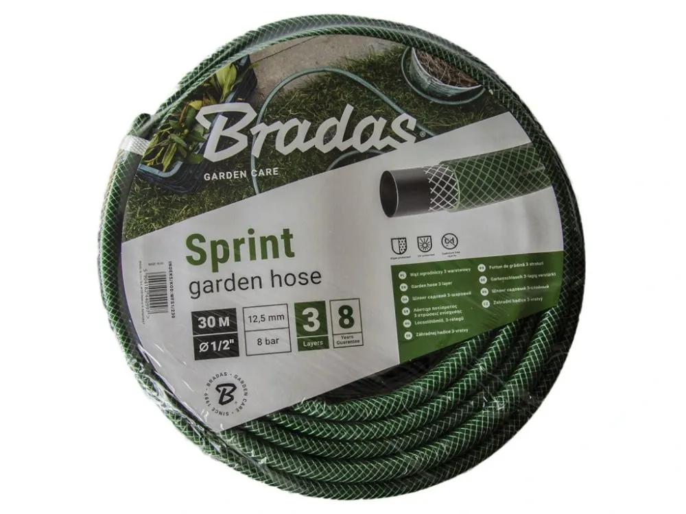 hadice SPRINT 1/2" (30m), neprůhledná ZE Omezená Nabídka
