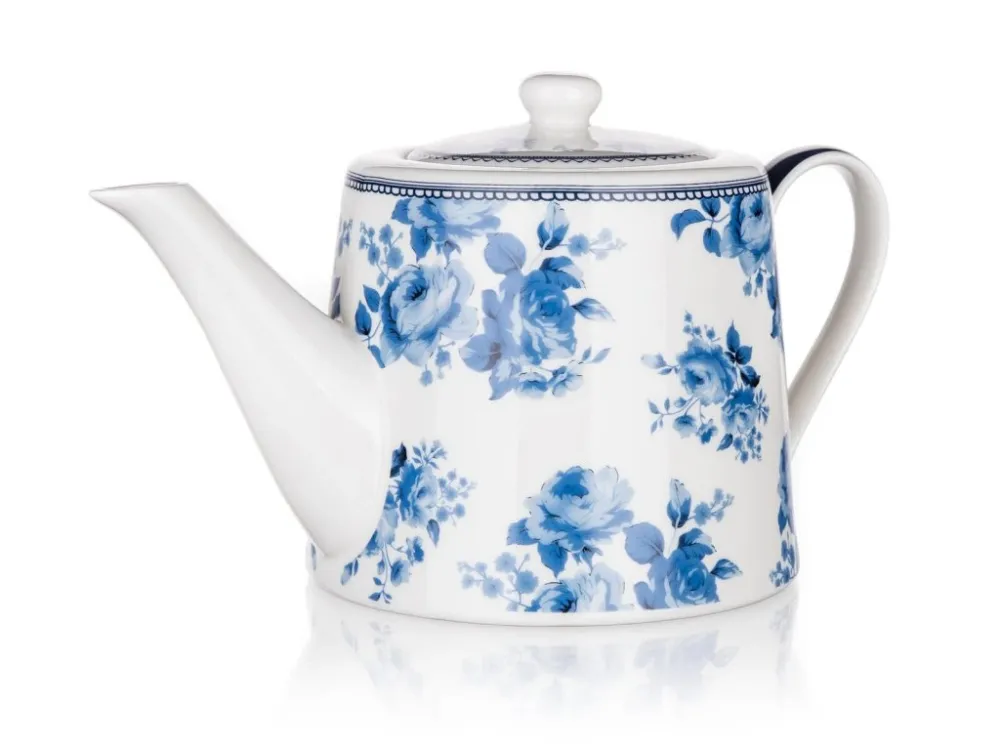 Must-Have konvice 1l BLUE FLOWER keramická