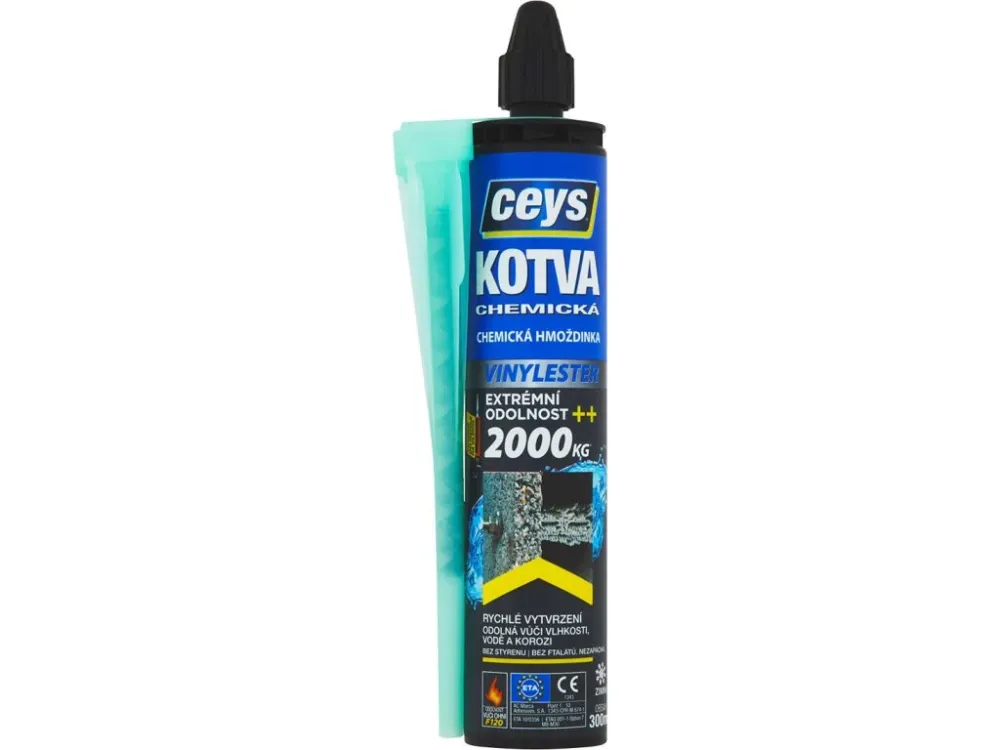 kotva montážní chemická 300ml VINYLESTER CEYS Jen Po Omezenou Doba