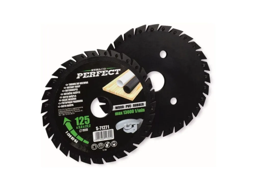Doprava Zdarma kotouč rotační 125x3,0x22,2mm pro úhl.brusky STALCO