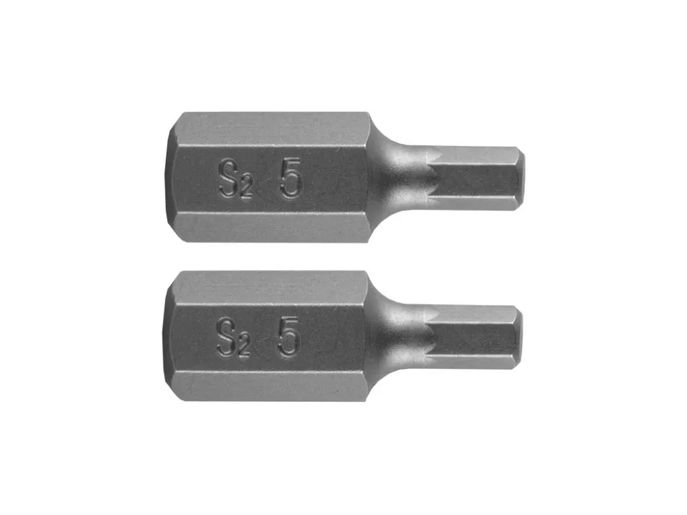 Vysoce Kvalitní bit HEX 5 x 30 mm,3/8" S2 x 2 ks NEO tools