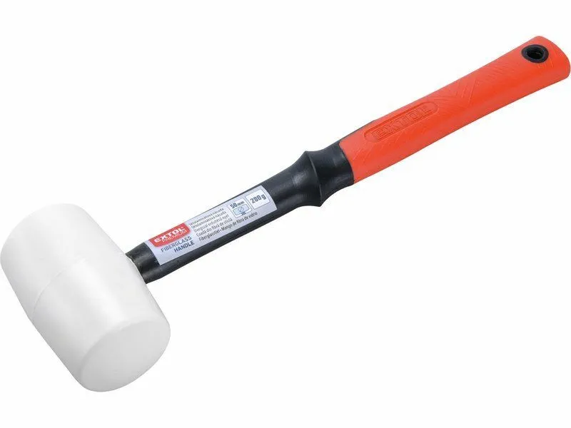Cenový Hit Palička pryžová bílá, průměr 50mm EXTOL-PREMIUM